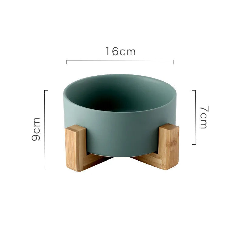 No-Tip Ceramic Pet Food & Water Bowl