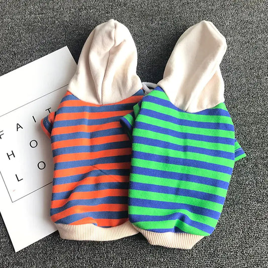 Stylish Striped Pet Pullover